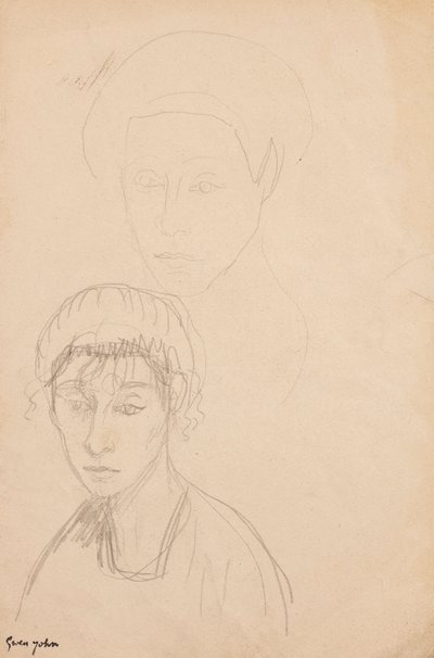 Chloë Boughton-Leigh, c.1907 by Gwen John